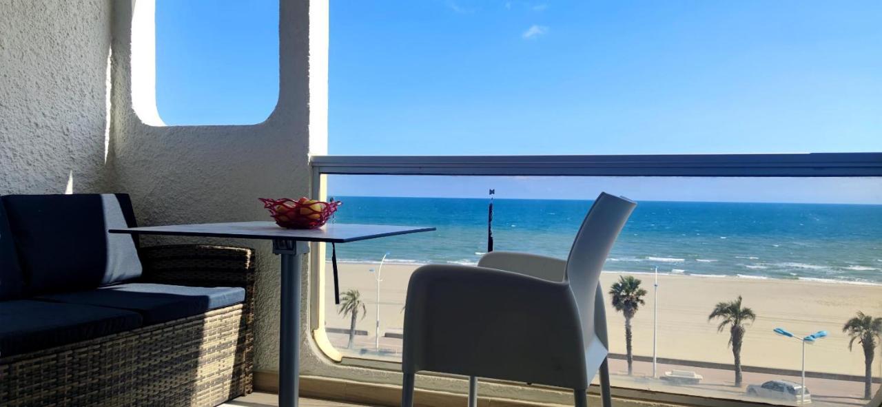 Belle Vue Mer Canet Plage Acces Piscine Couverte Et Chauffee Eksteriør bilde
