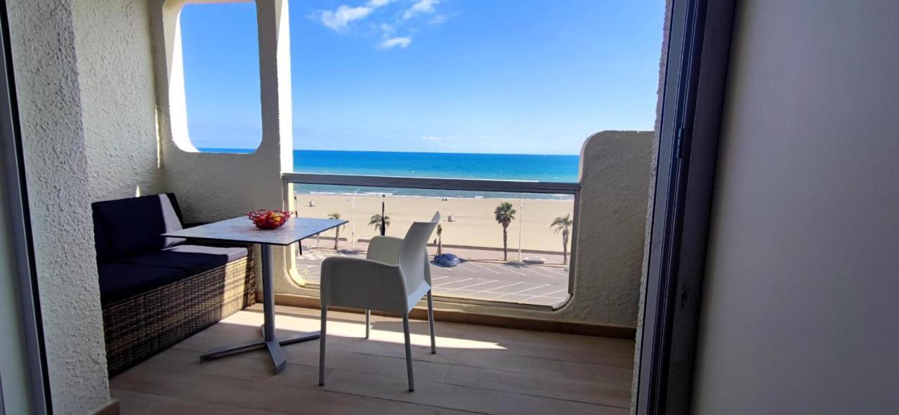Belle Vue Mer Canet Plage Acces Piscine Couverte Et Chauffee Eksteriør bilde